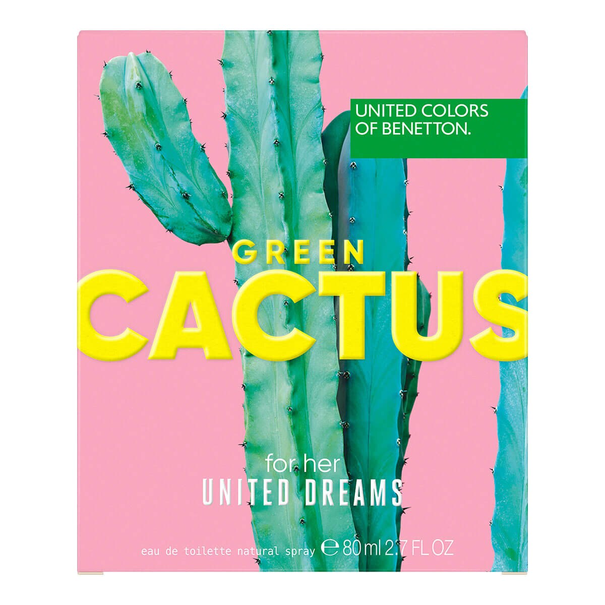GREEN CACTUS FOR HER EAU DE TOILETTE PERFUME PARA MUJER